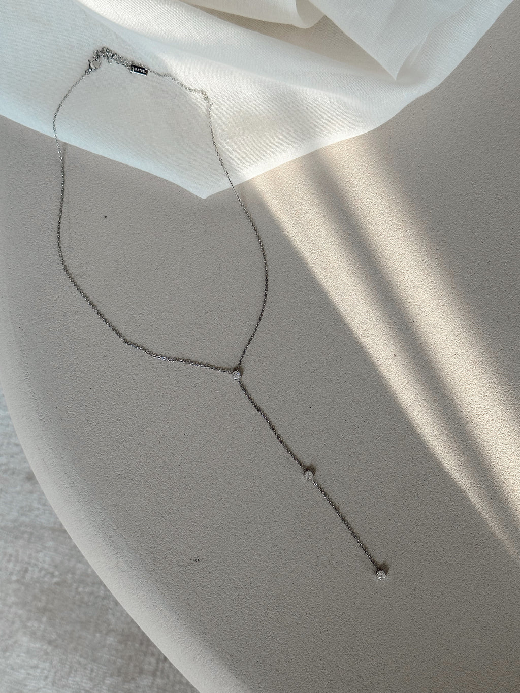 Ncklace Rejou - silver