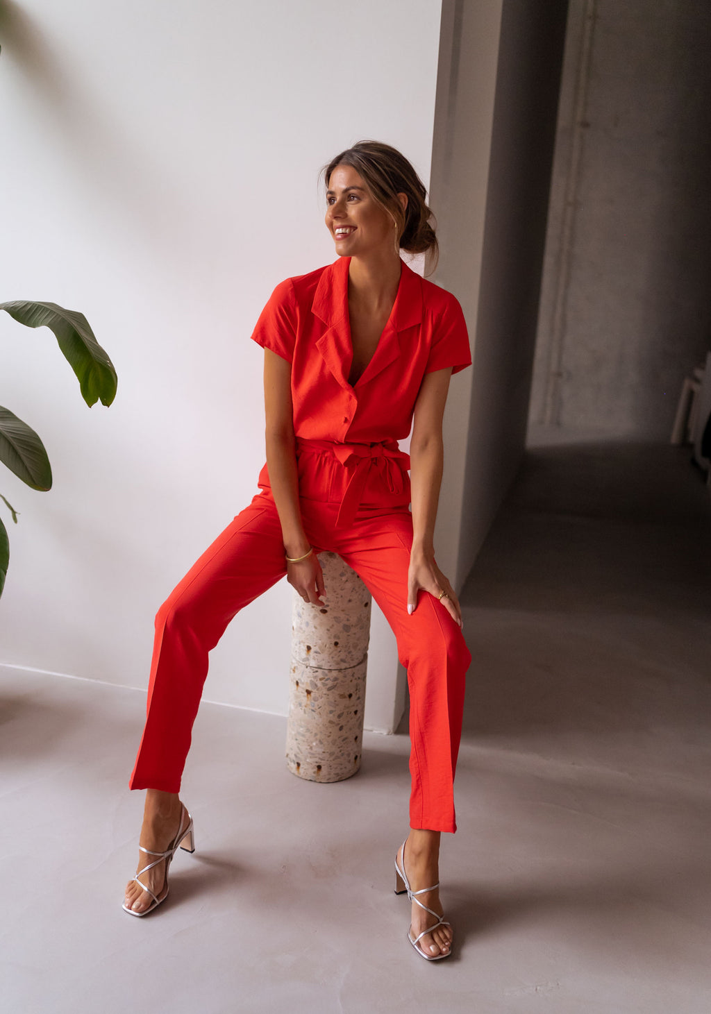 Rico jumpsuit - coral