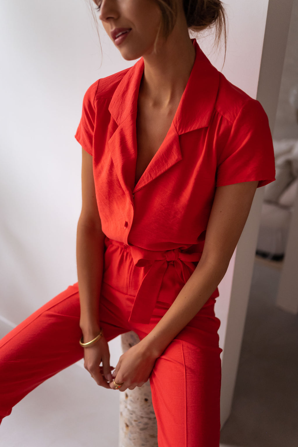 Rico jumpsuit - coral