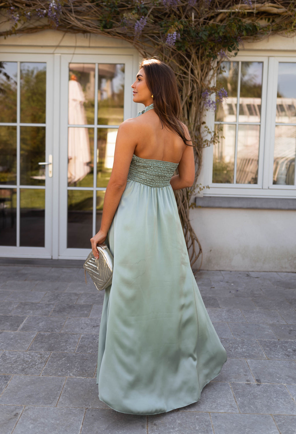 Amanda dress - sea green