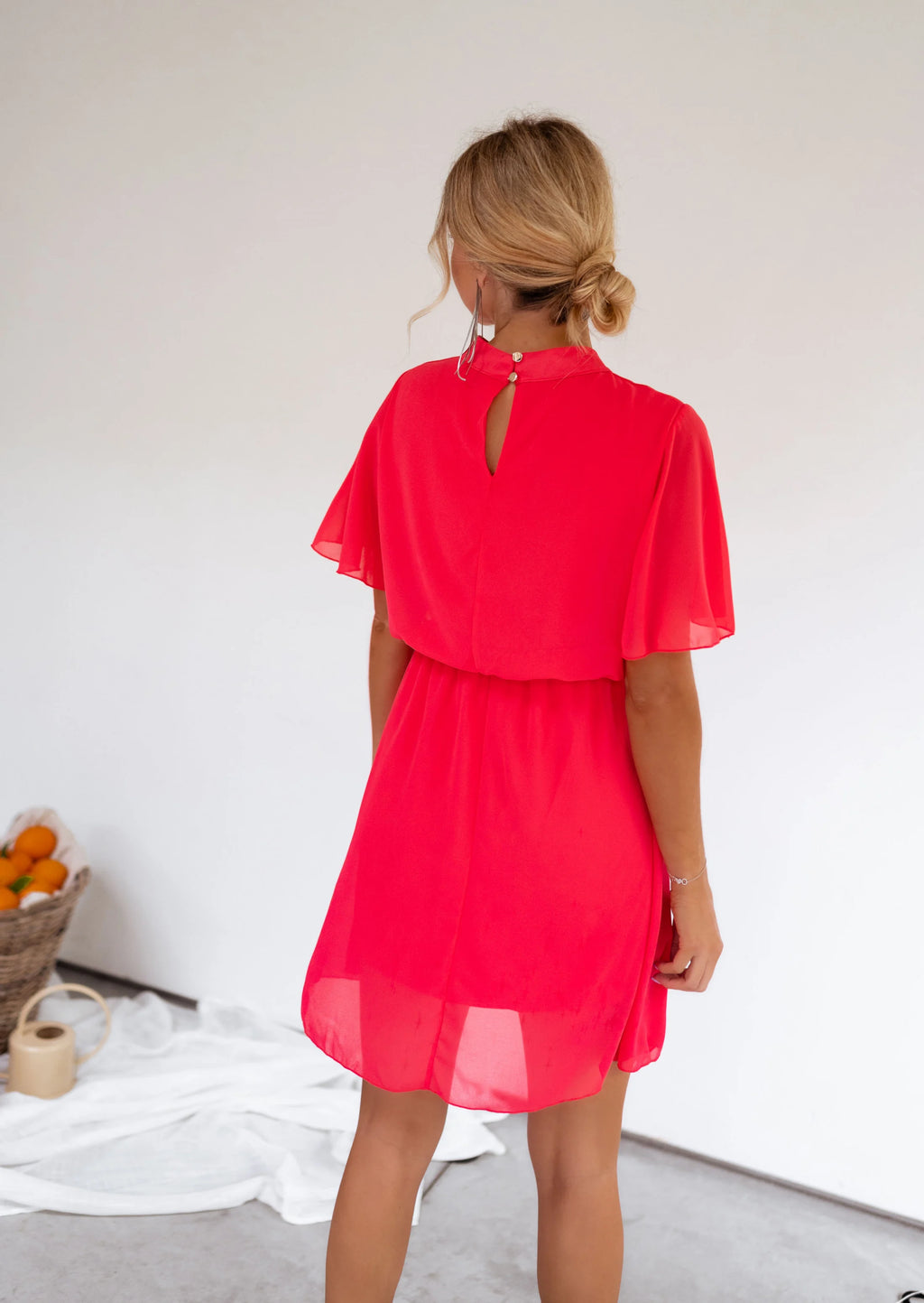 Dress Amandine - raspberry