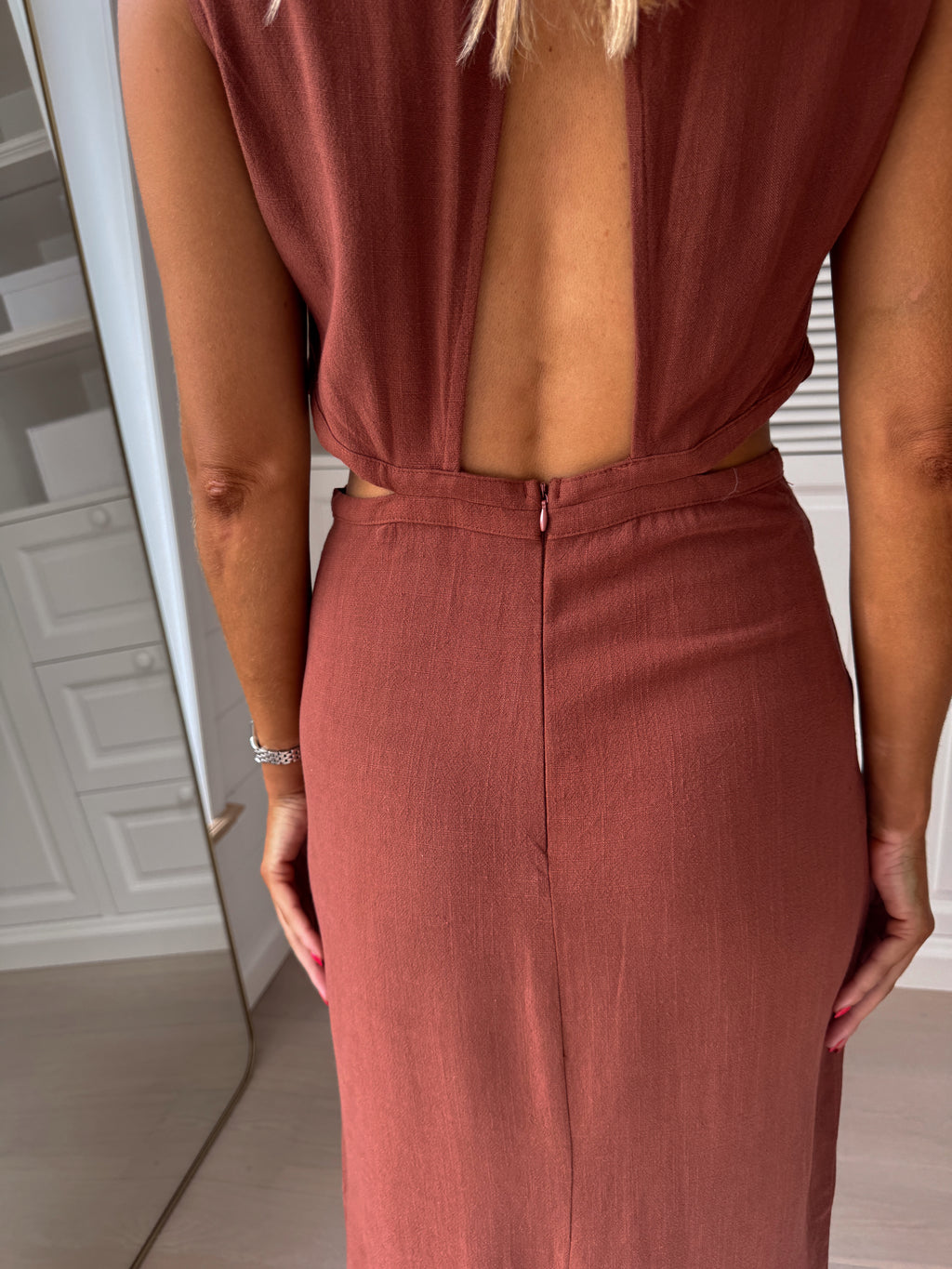 Aubry dress - chocolate