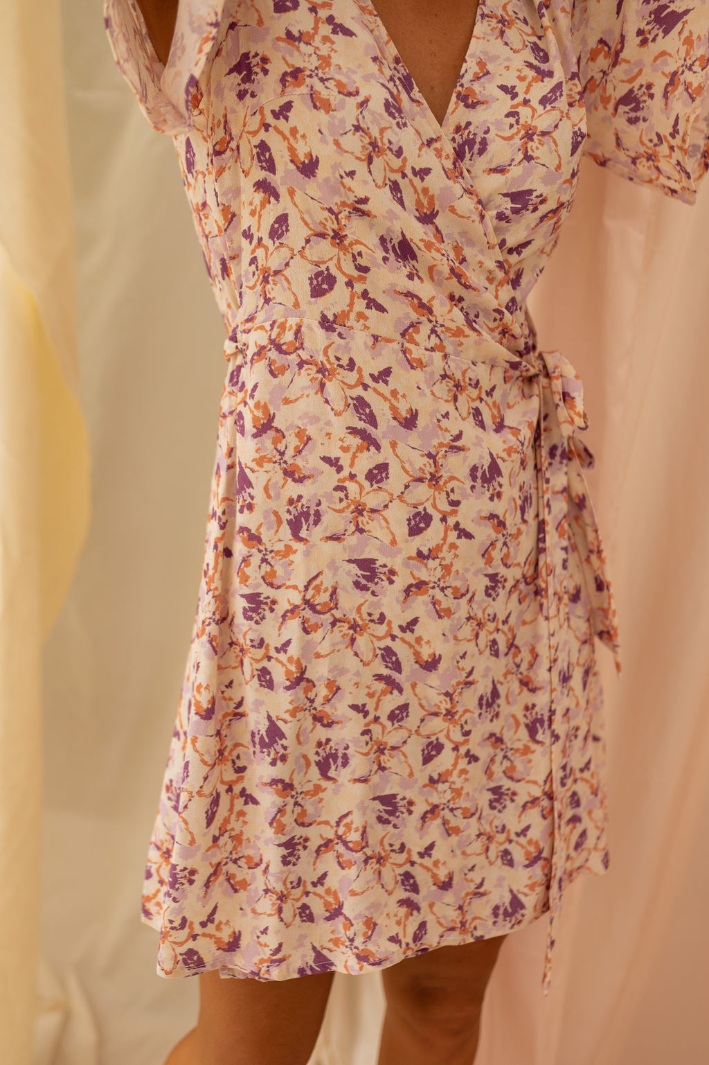 Dress Bessie - with flowers