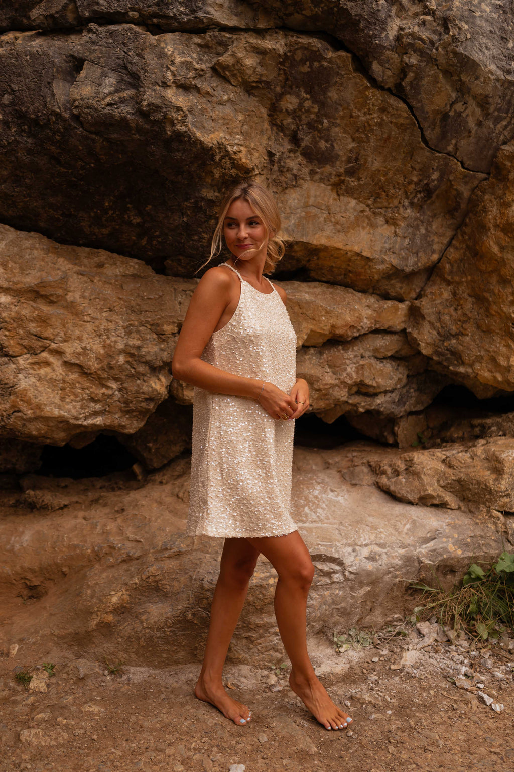 Robe Céleste - écrue