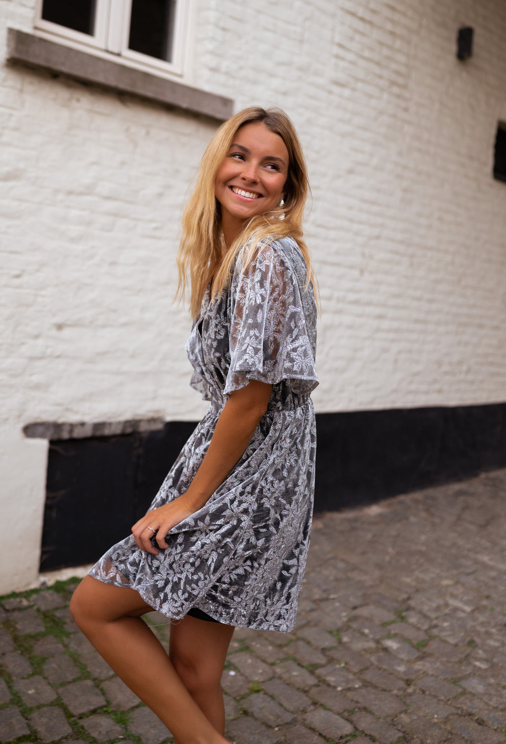 Celisse dress - silver