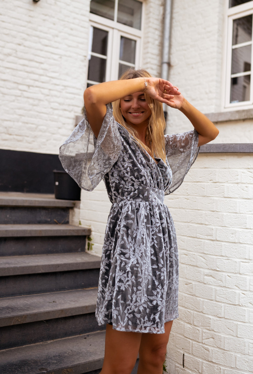 Celisse dress - silver