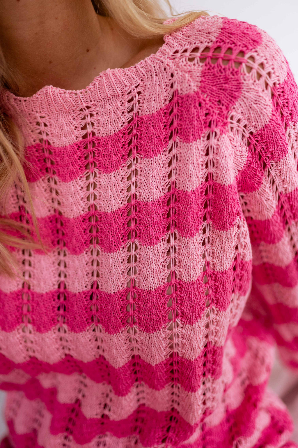 Robe Clarence - rose lignée