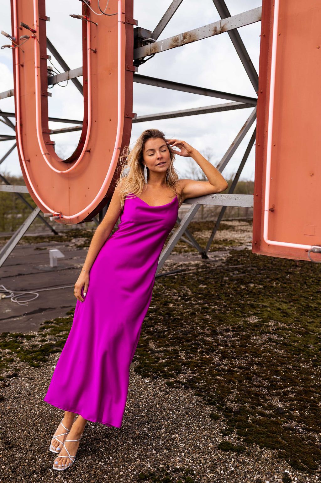 Robe Delly - violet