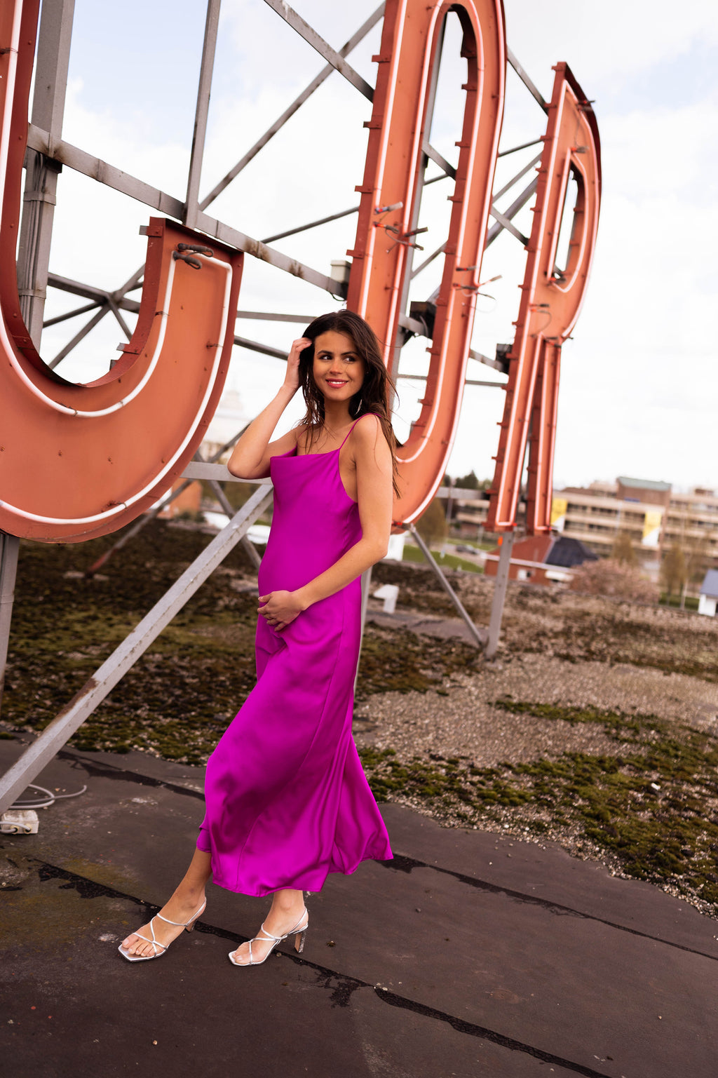 Robe Delly - violet