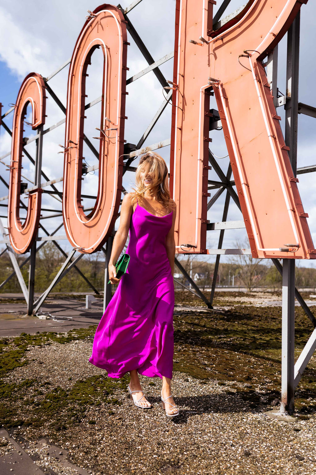 Robe Delly - violet