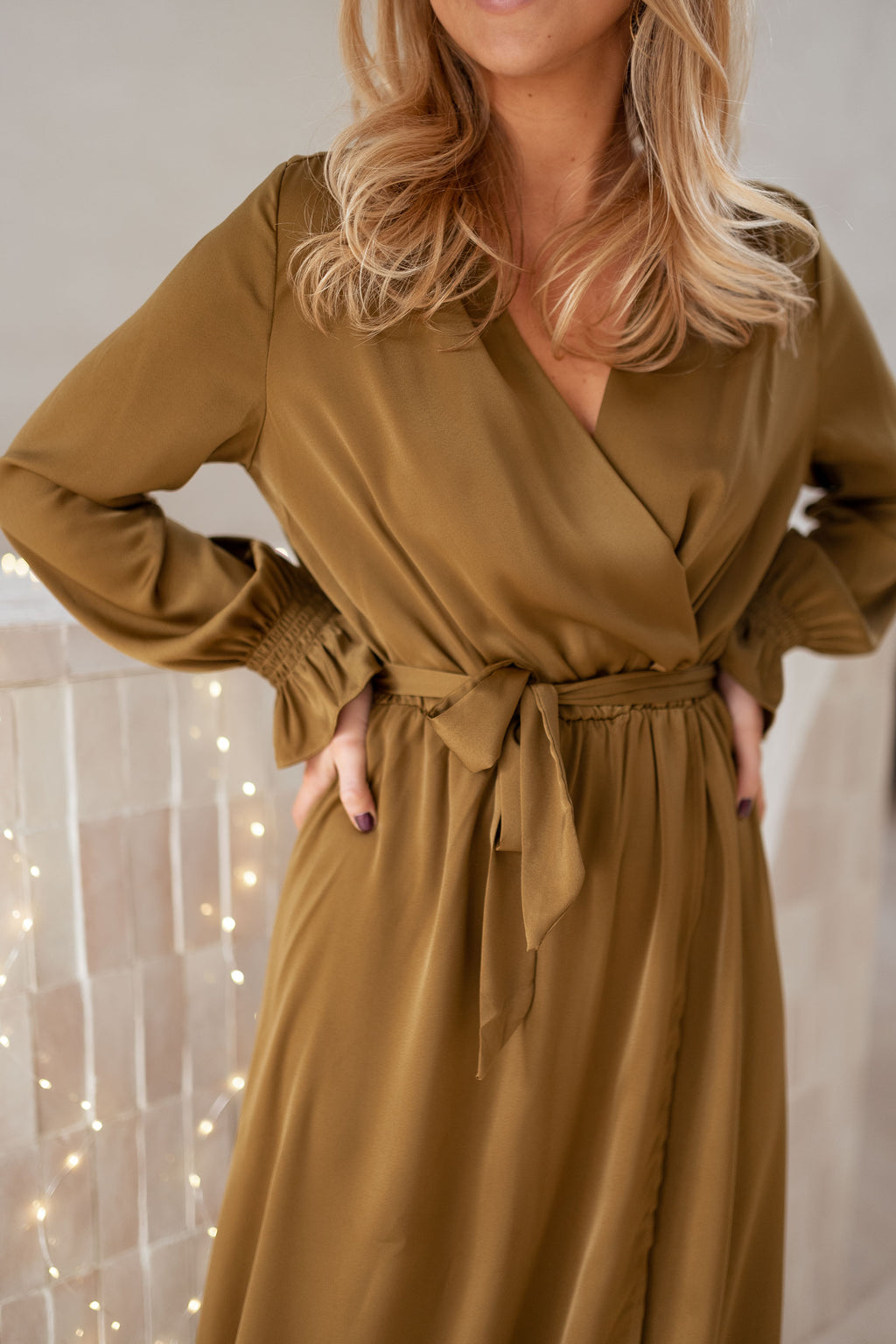 Robe Elita - ocre