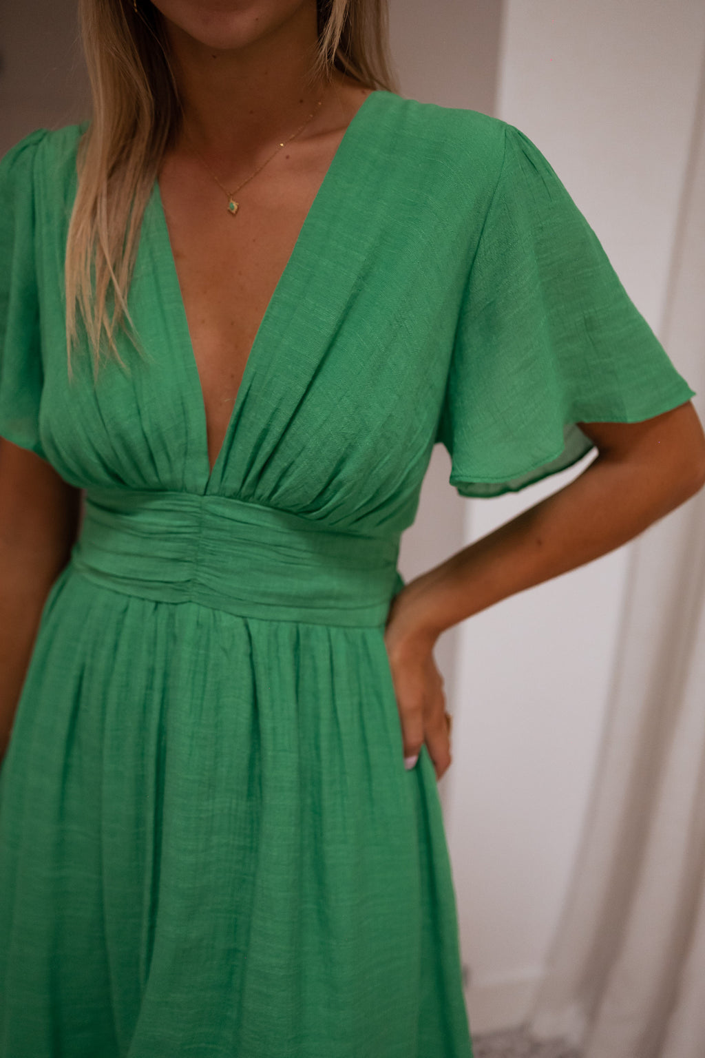 Robe Eloane - verte