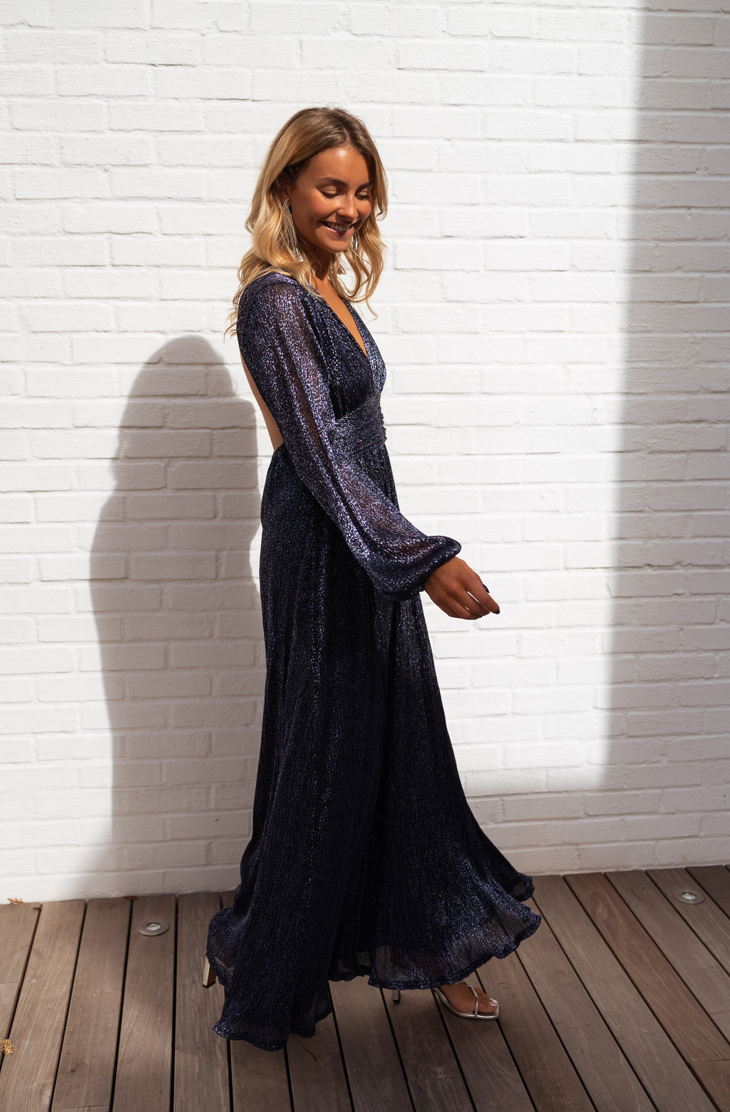Robe Imane CREATION - bleu marine
