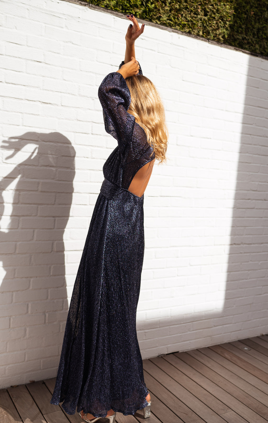 Robe Imane CREATION - bleu marine