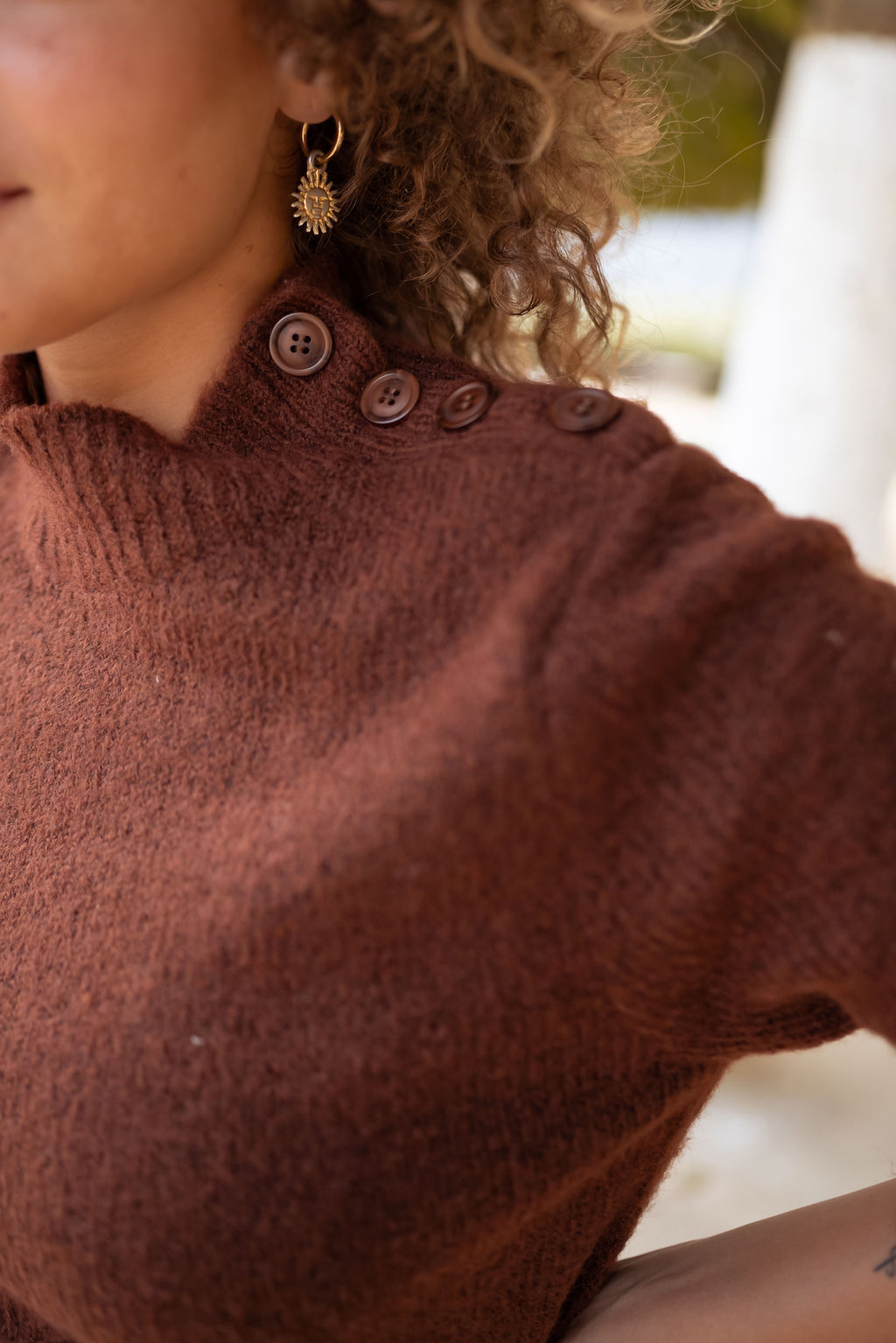 Robe Lelan - marron