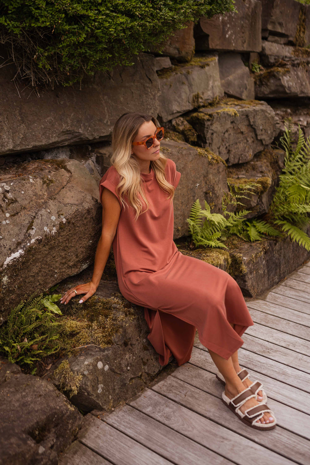 Robe Lyana - brique