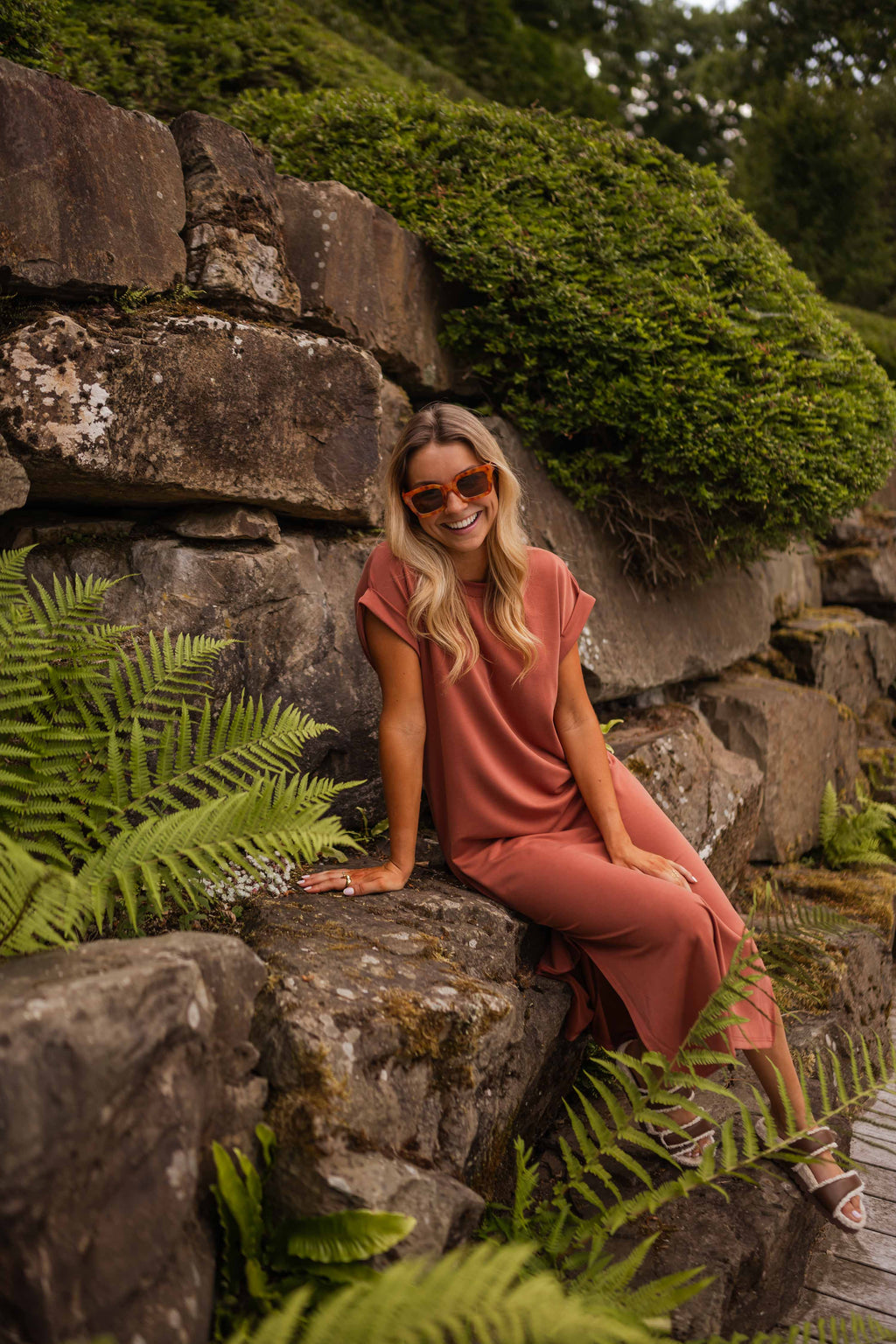 Robe Lyana - brique
