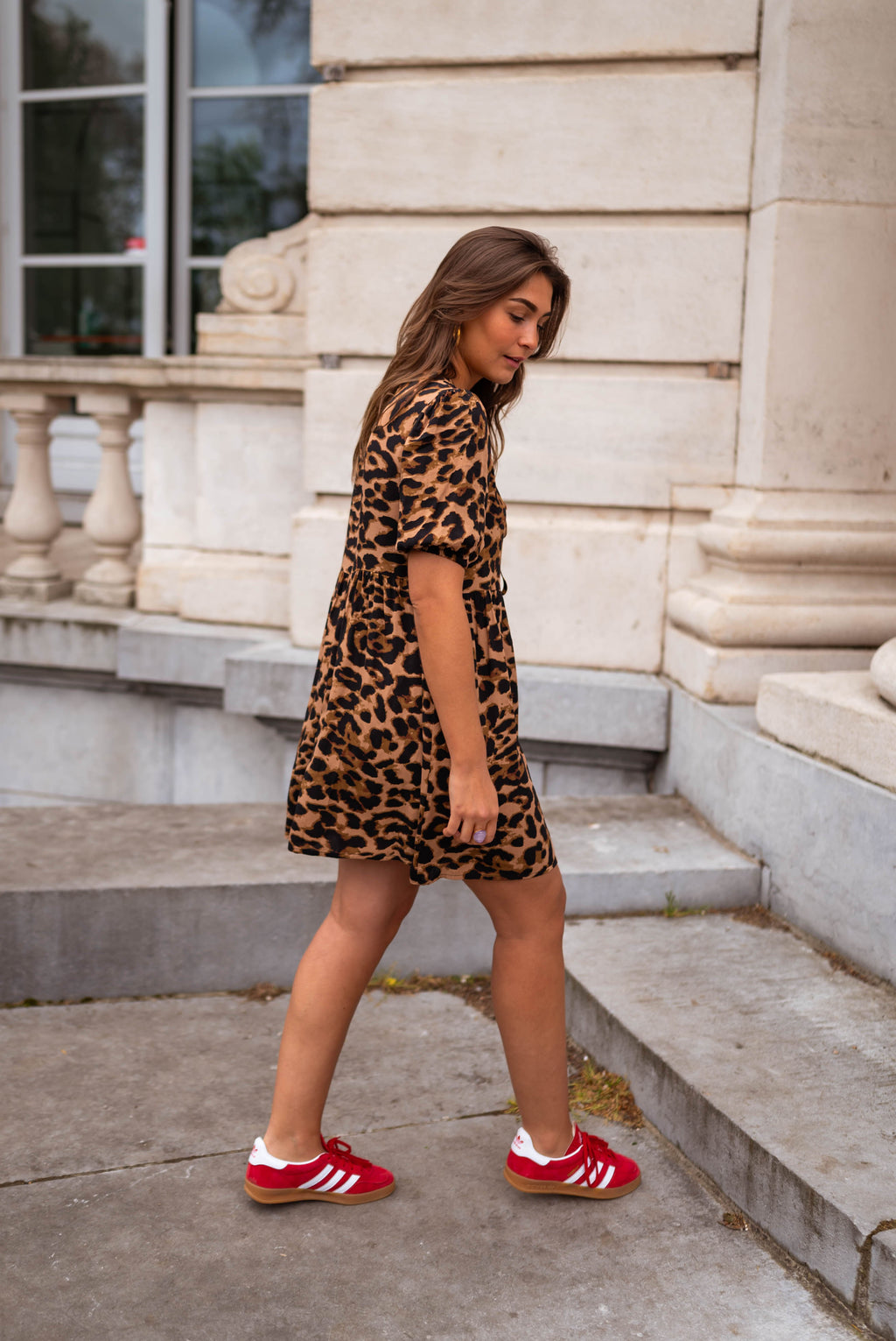 Miras dress - leopard