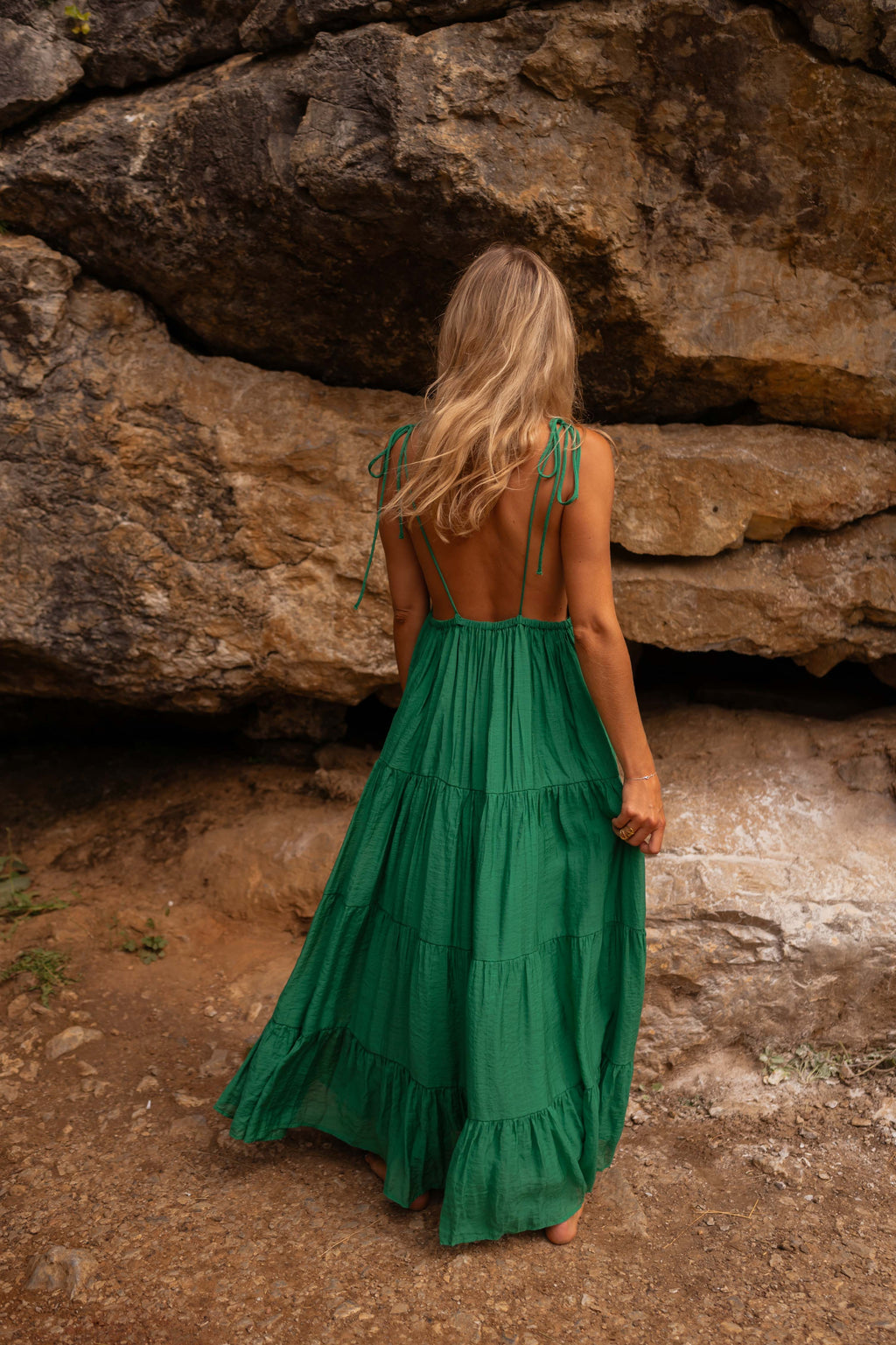 Olympe dress - green