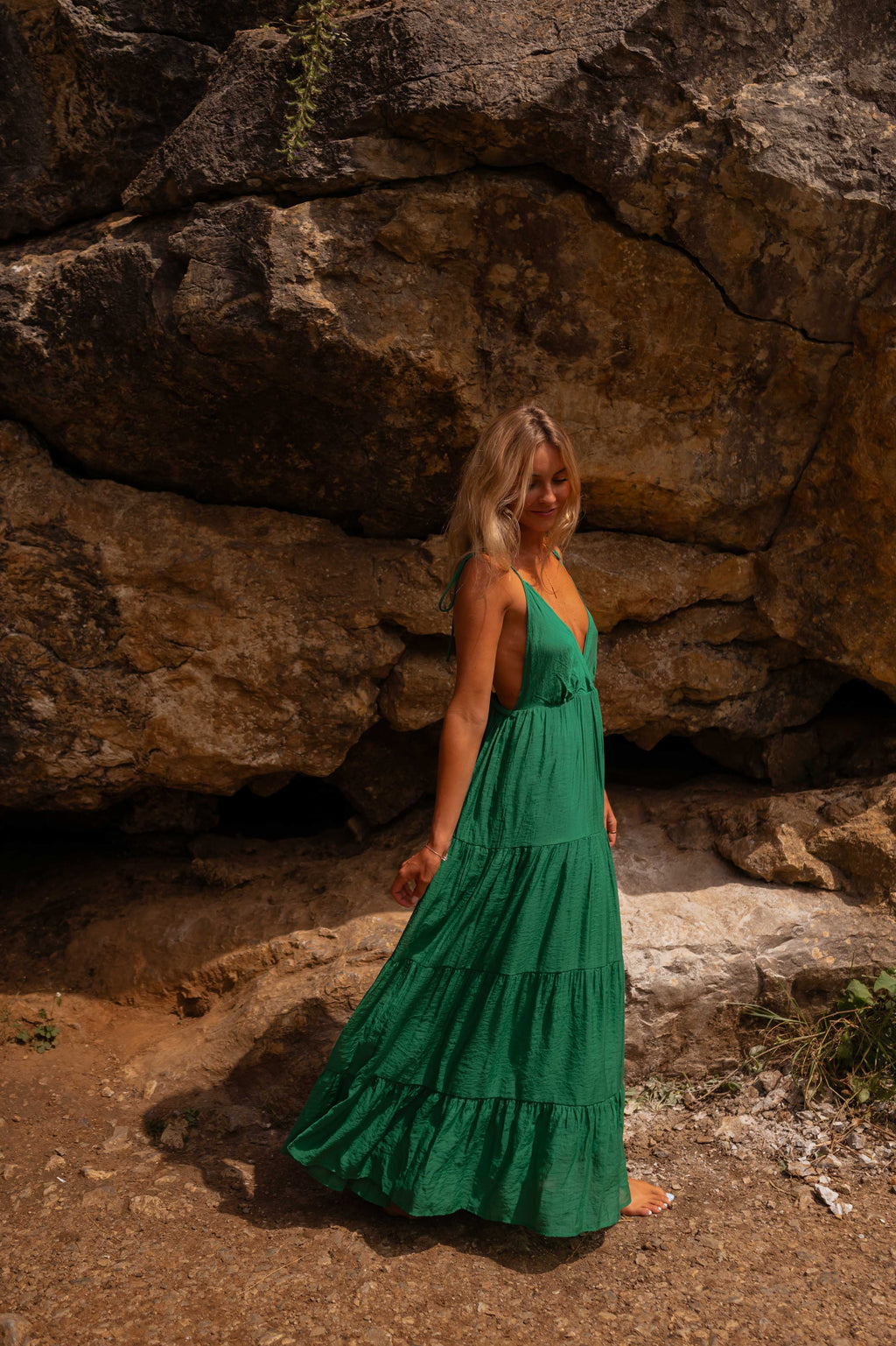 Olympe dress - green