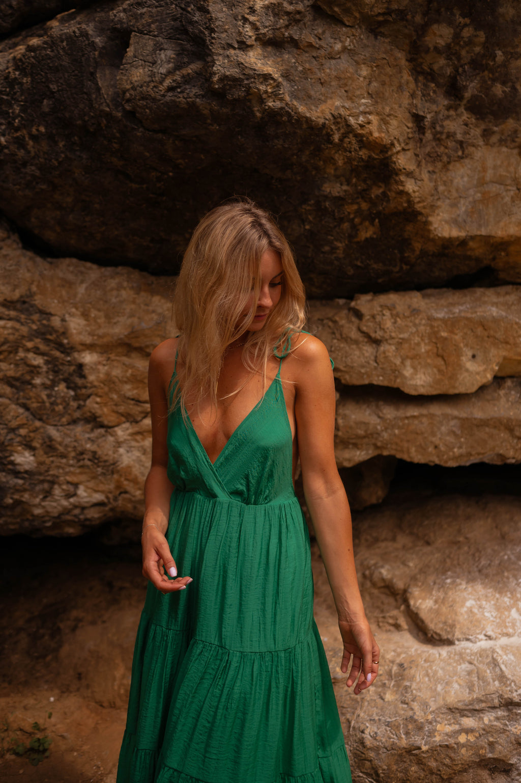 Olympe dress - green
