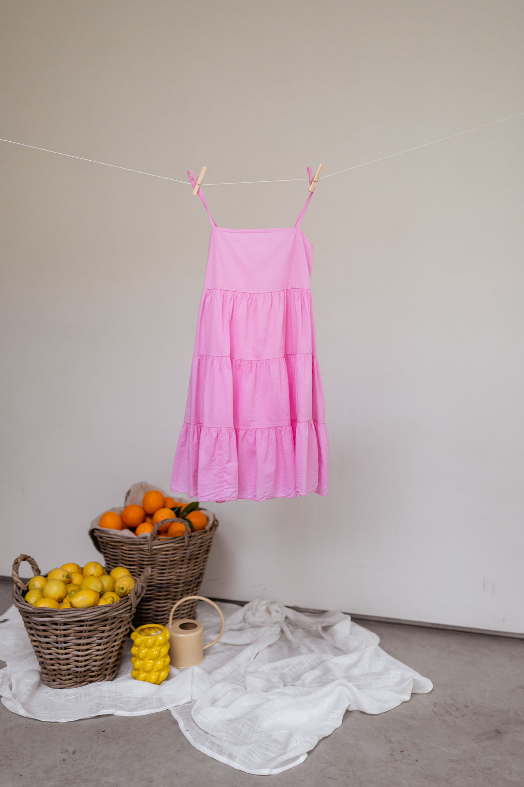 Robe Popie - rose