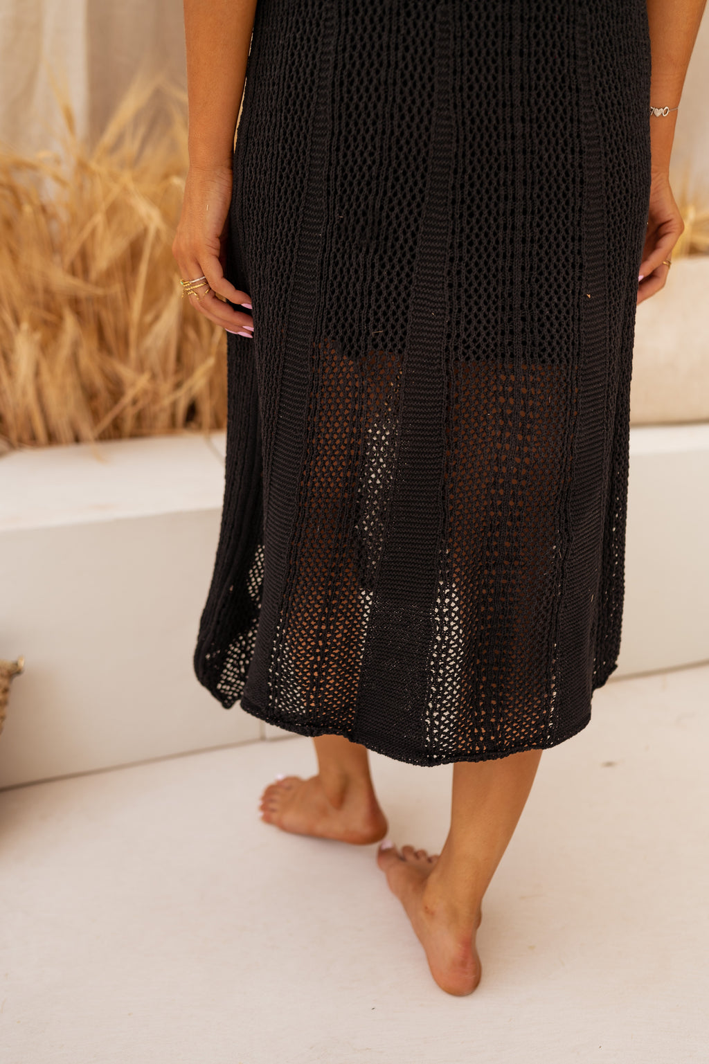 Dess Wendy - Black in crochet 