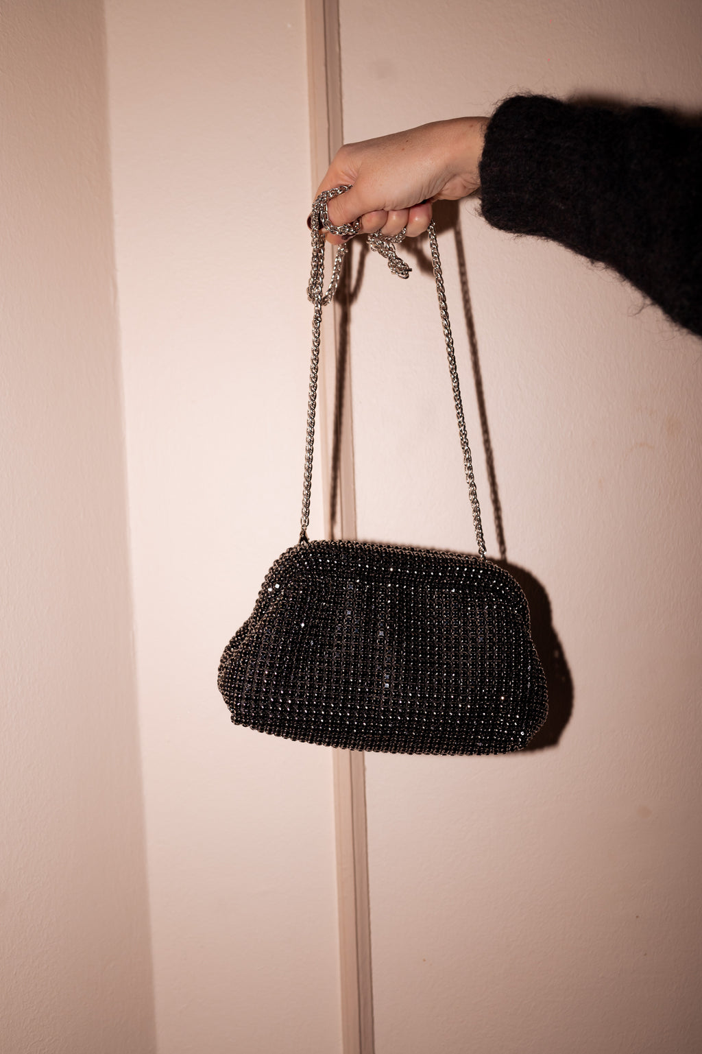 Sac Joye - noir brillant