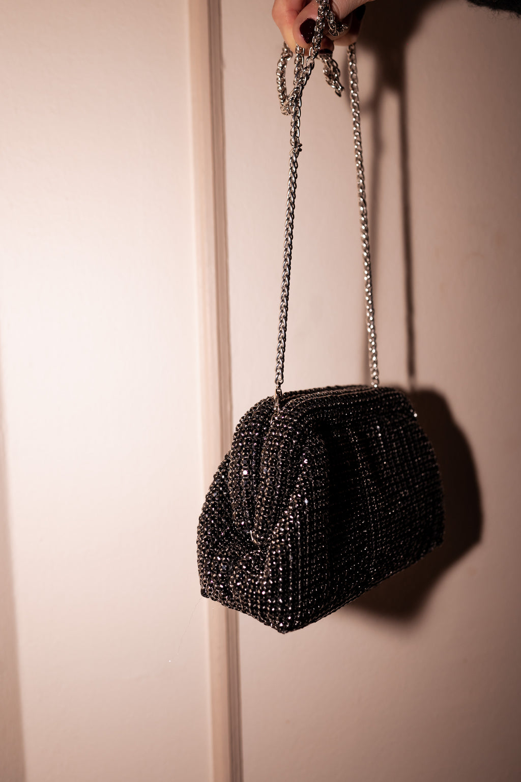 Sac Joye - noir brillant