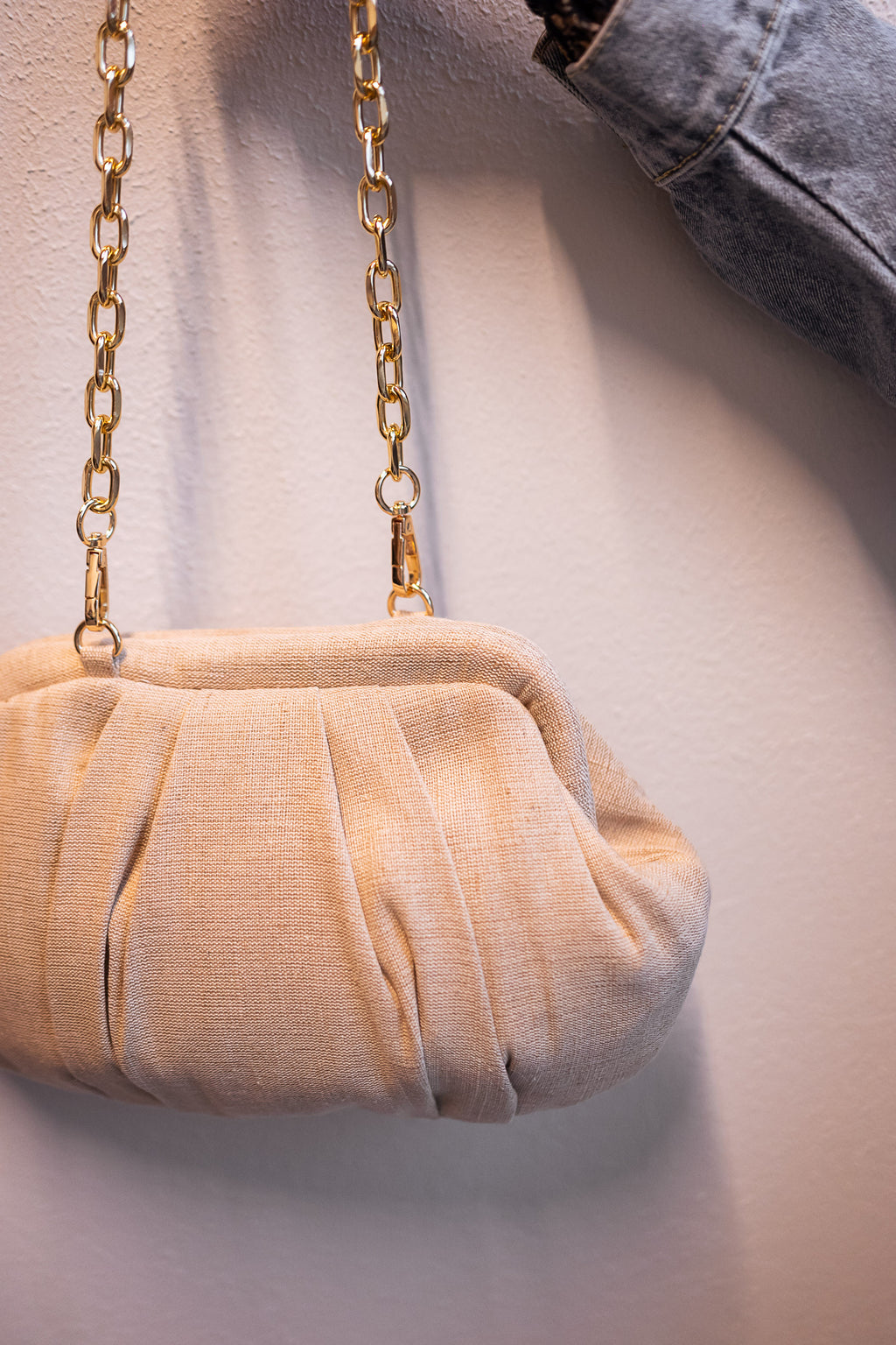 Sac Nika - en lin beige