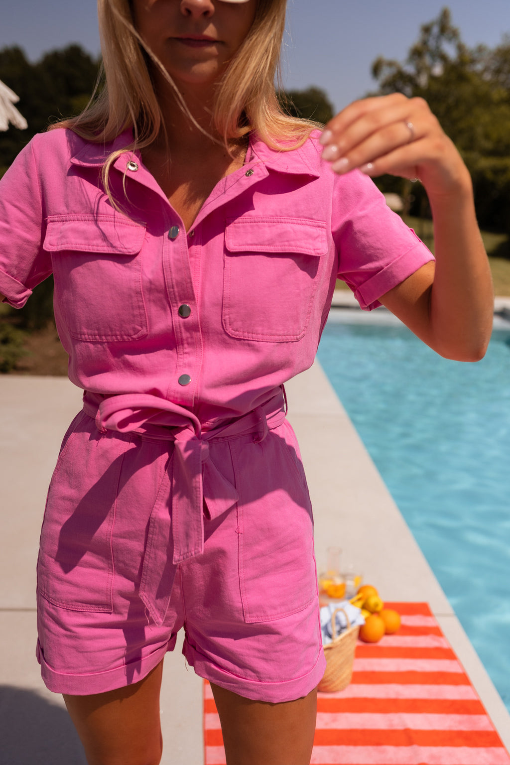 Combishort Selene - rose