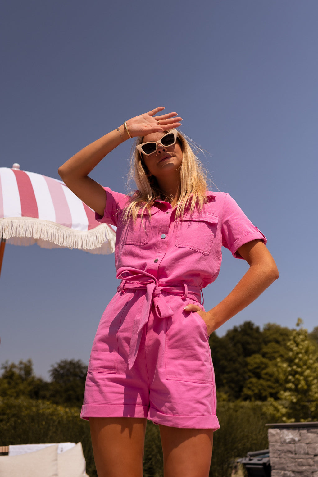 Combishort Selene - rose