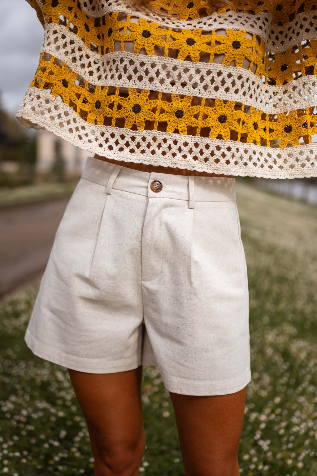 Short Adela - beige