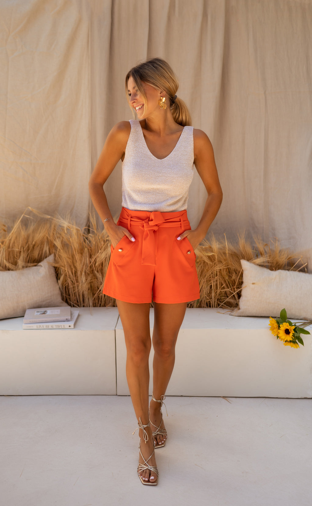 Claro shorts - Orange 