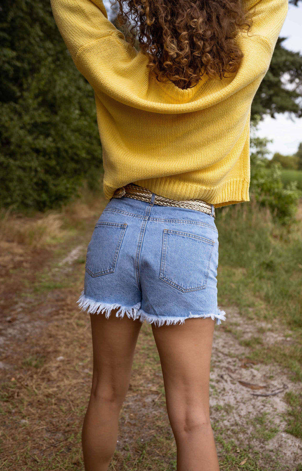 Franck denim shorts - Blue