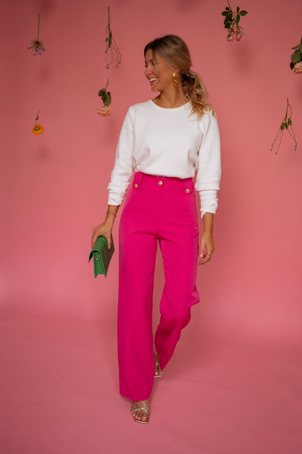 Pantalon Soléa - rose