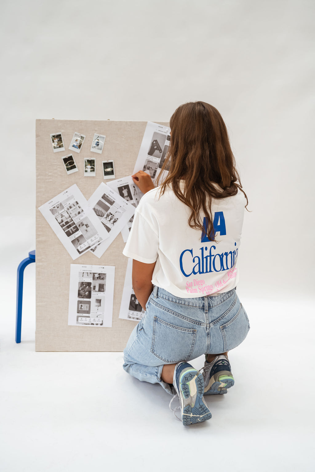 T-shirt L.A - écru