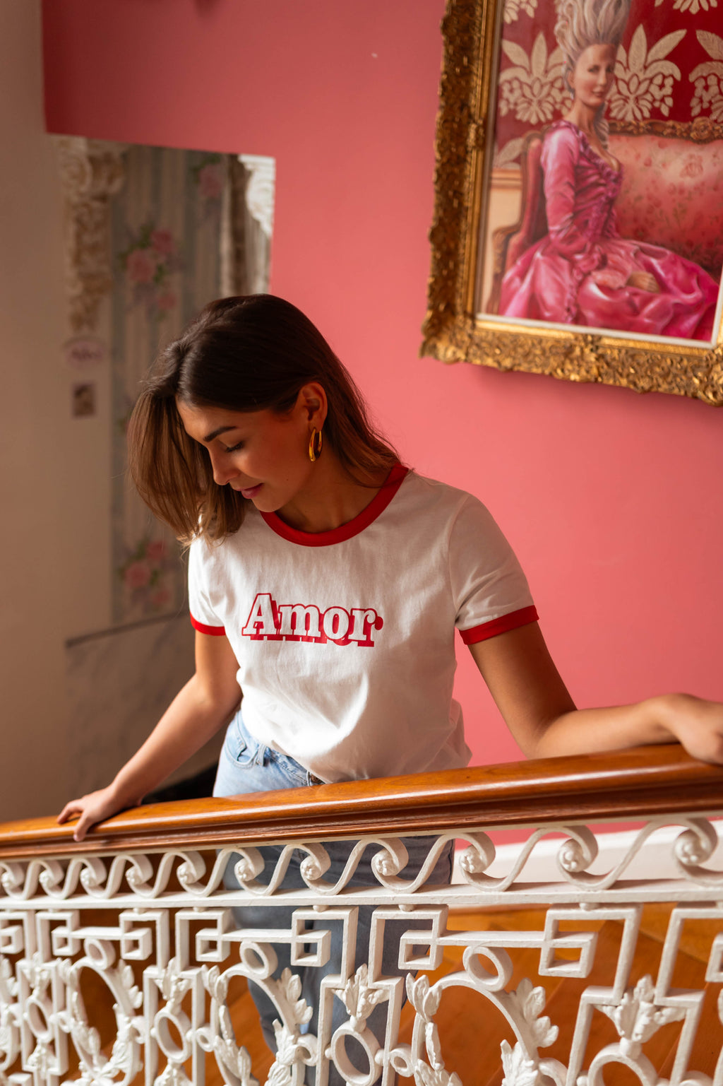 Amor t-shirt - red