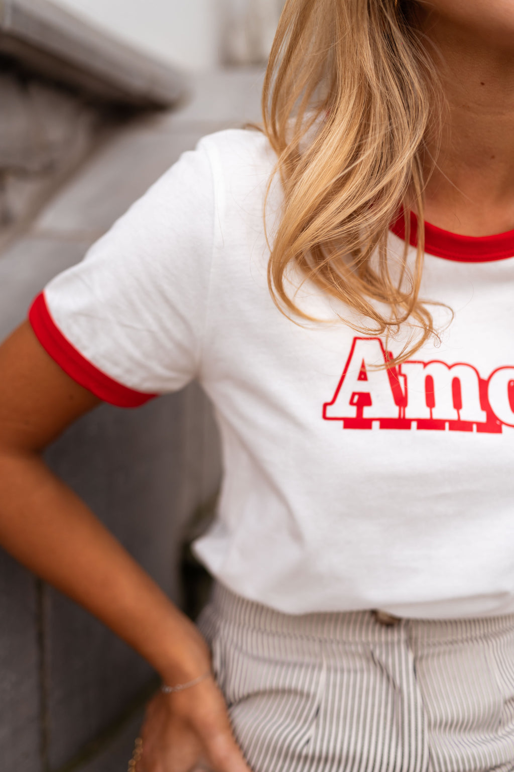 Amor t-shirt - red