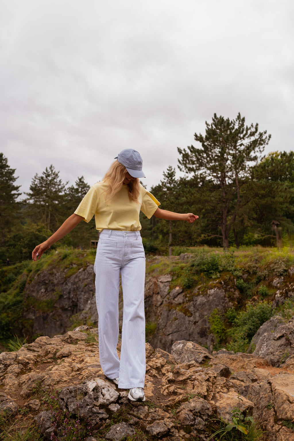 T-shirt Jane - jaune