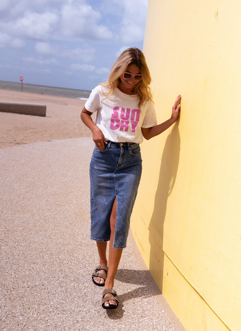 T-shirt Sunday - white