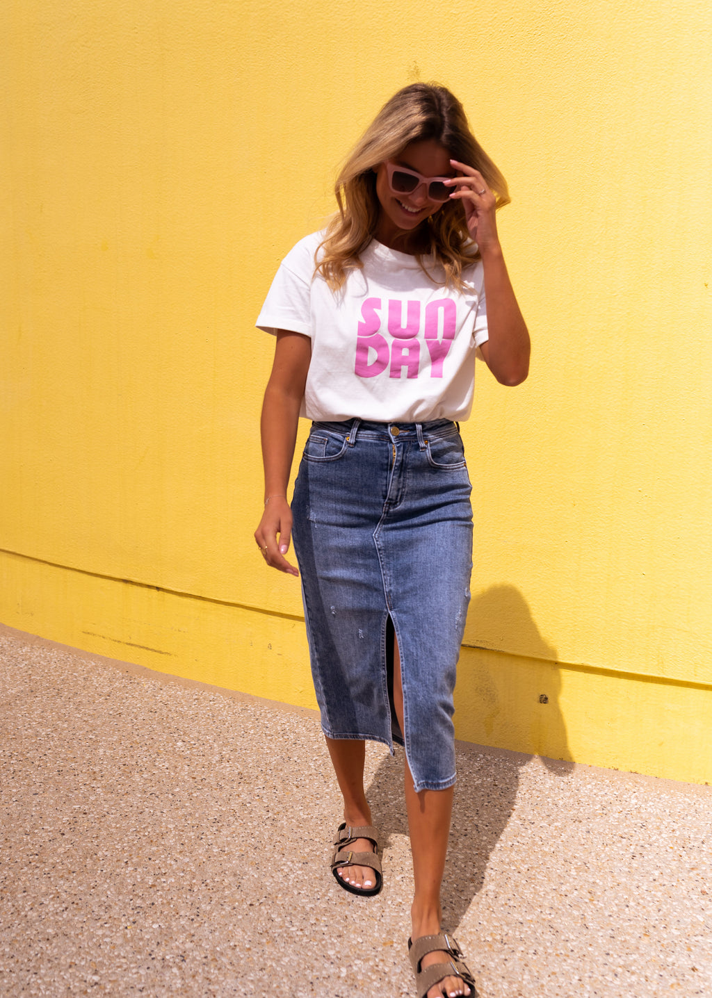 T-shirt Sunday - white