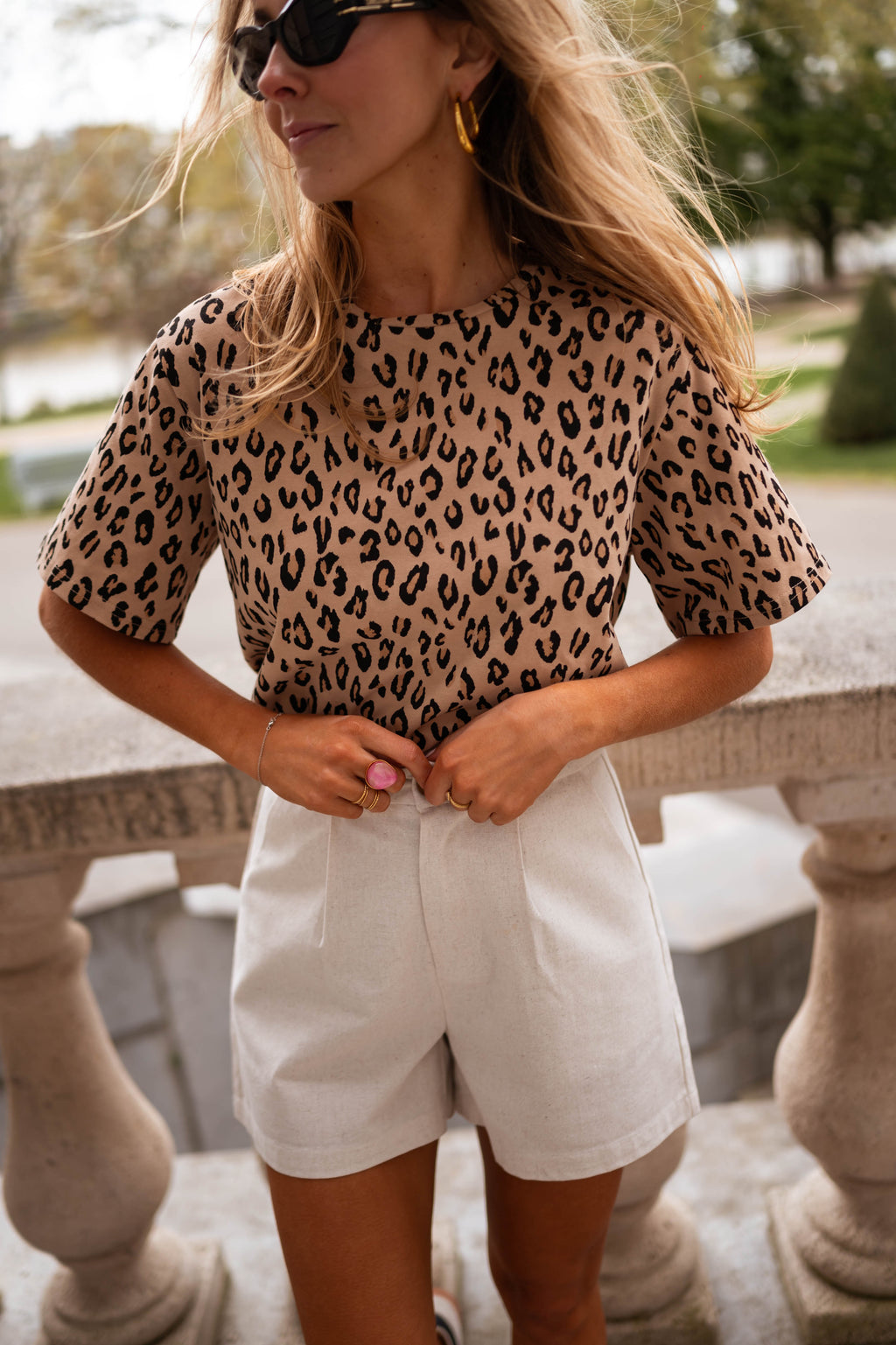 Théo t-shirt - leopard