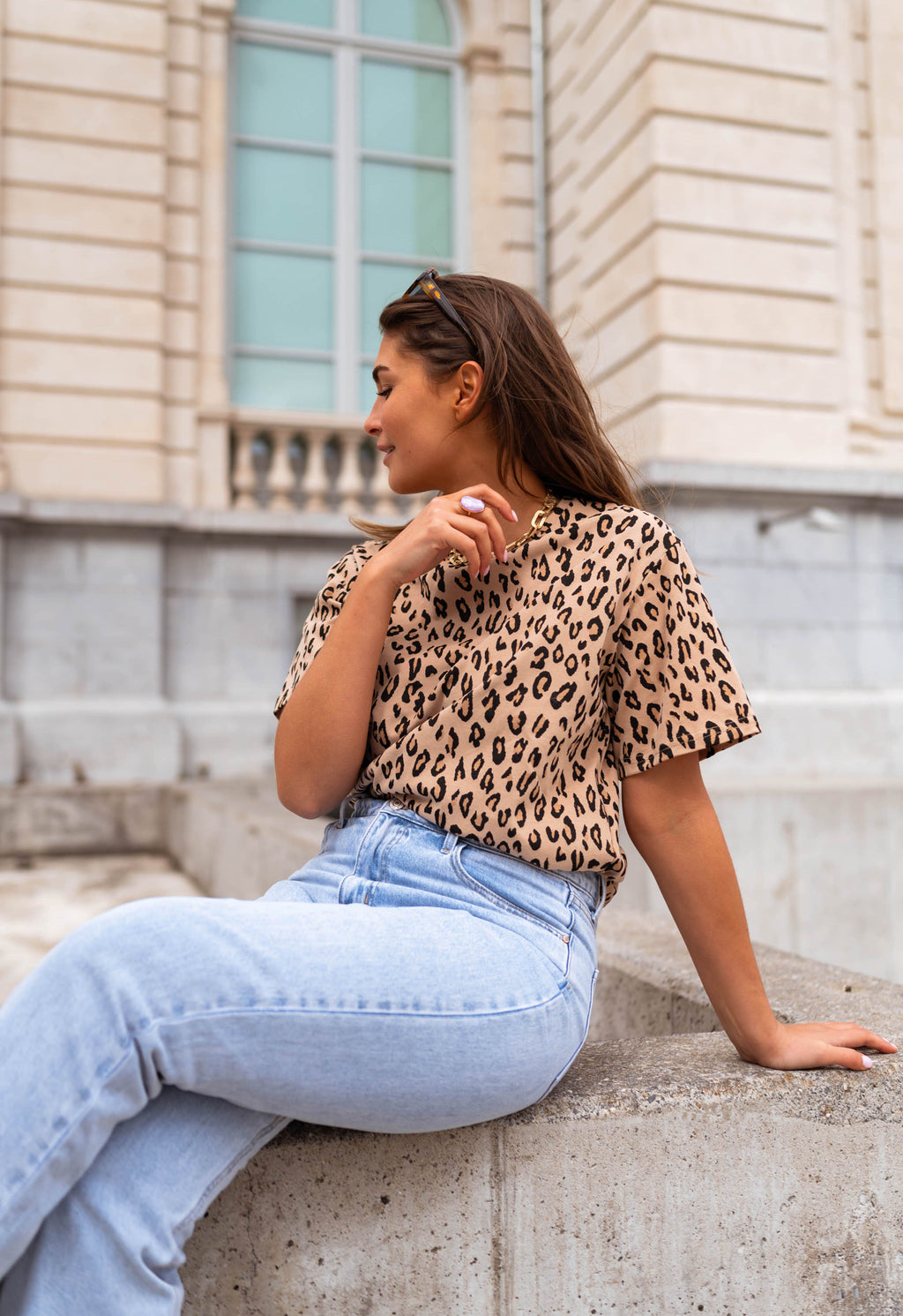 T-shirt Théo - léopard