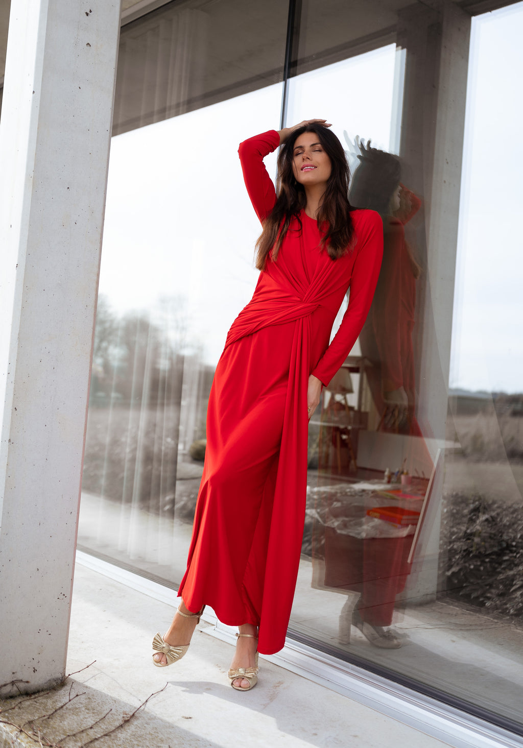 Dress Tary - red