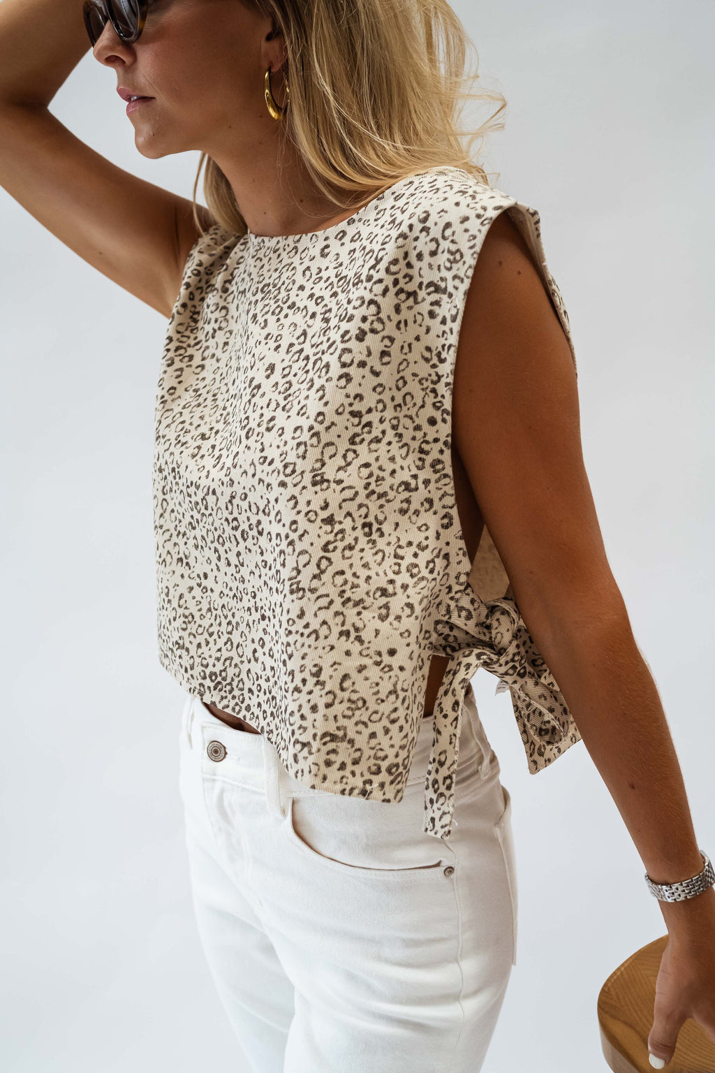 Top Alena - léopard