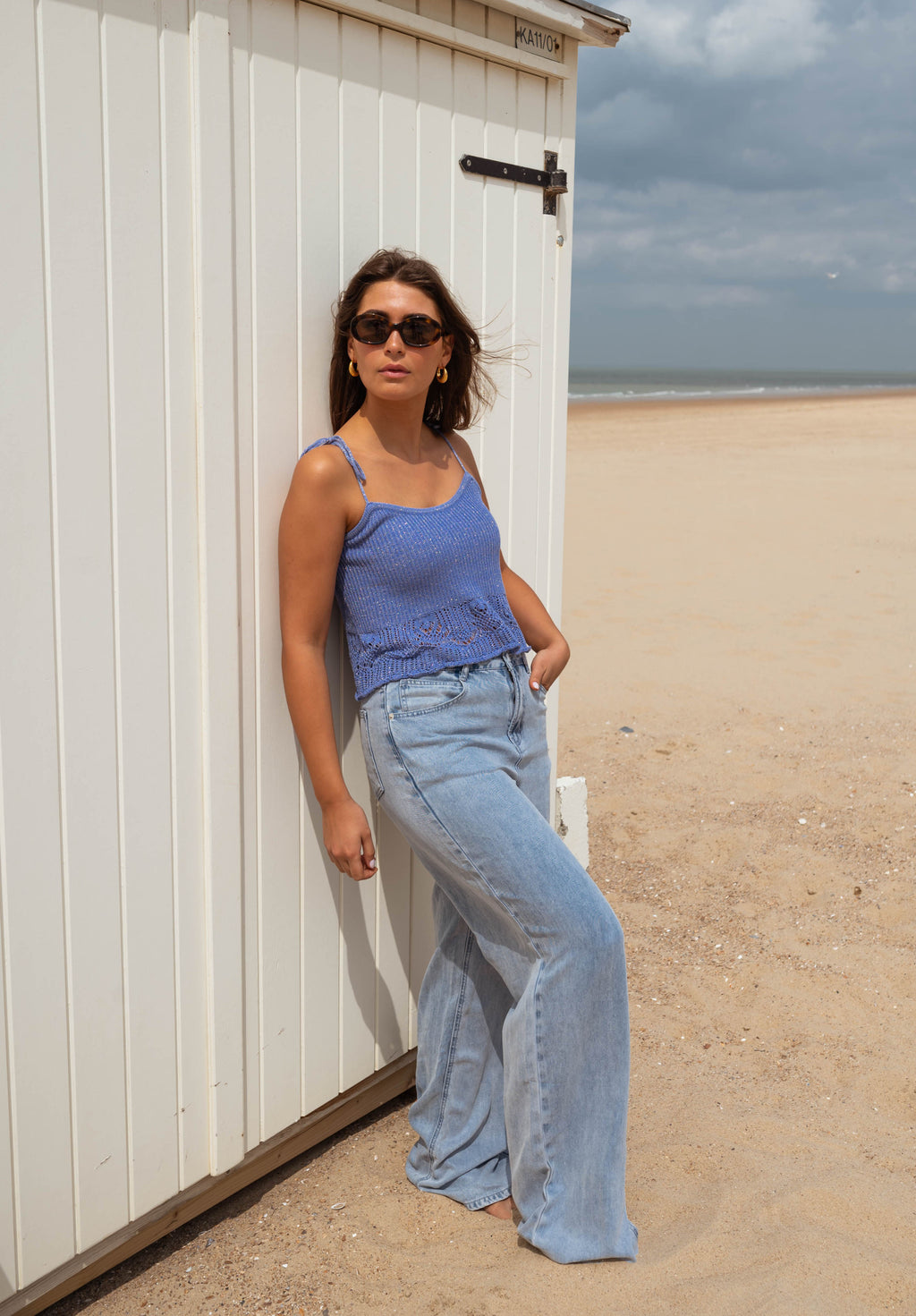 Amelia top - blue
