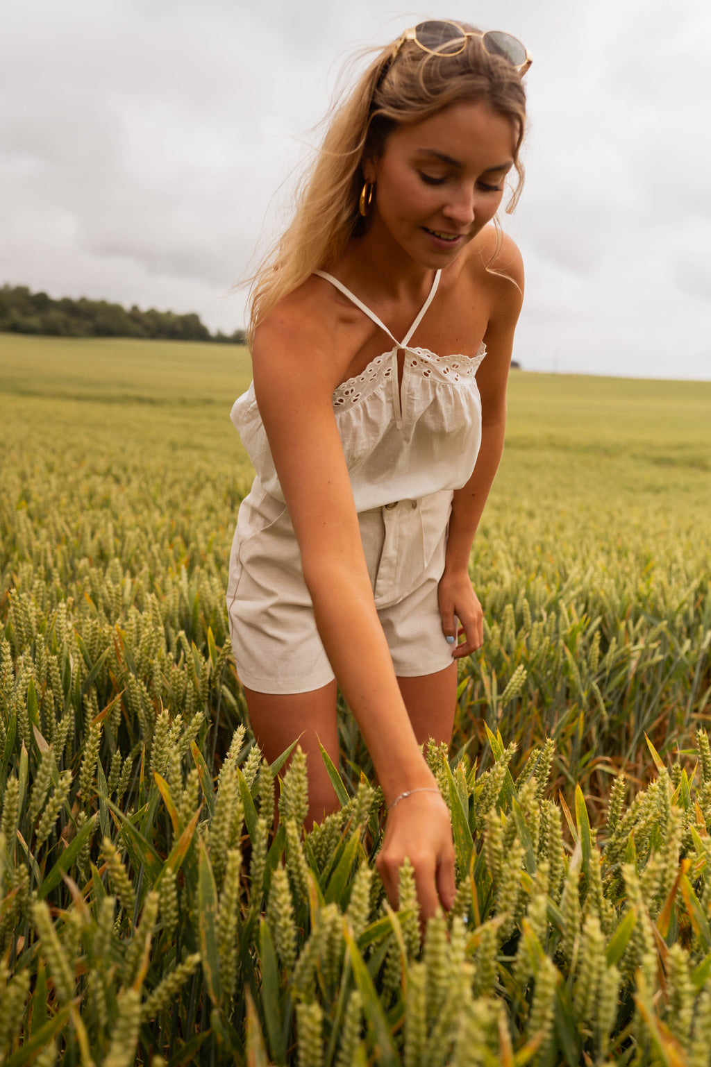 Top Anesa - blanc