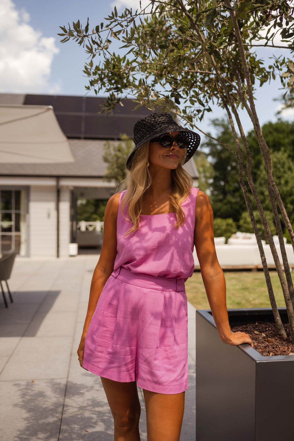 Annie top  - pink