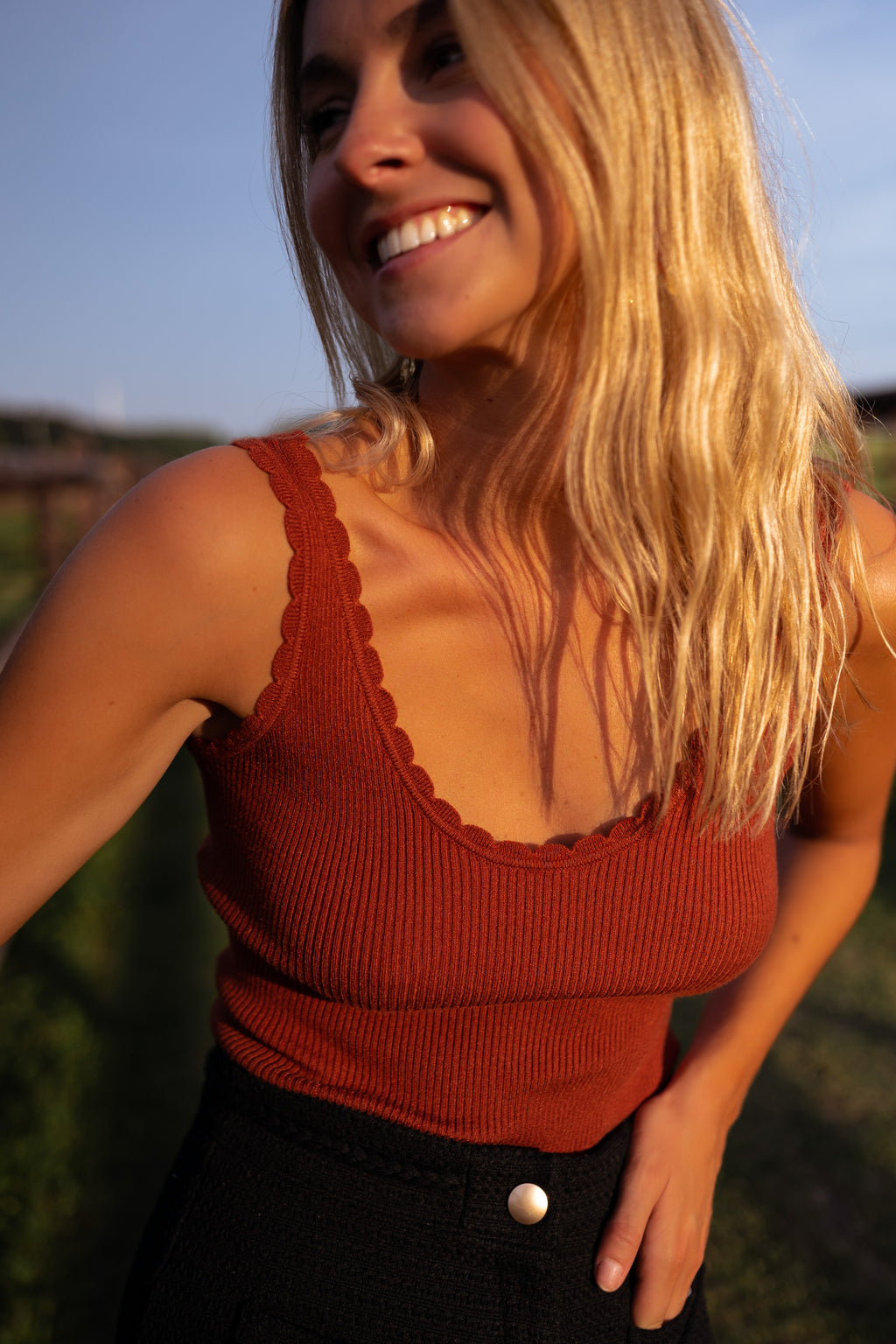 Top Bella - brique